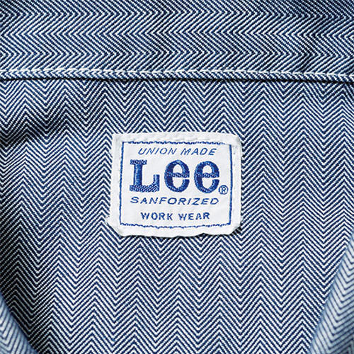 作業服 ブルゾン Lee メンズジップアップジャケット LWB06001 作業着 通年 秋冬 デニム おしゃれ シンプル スタイリッシュ_3