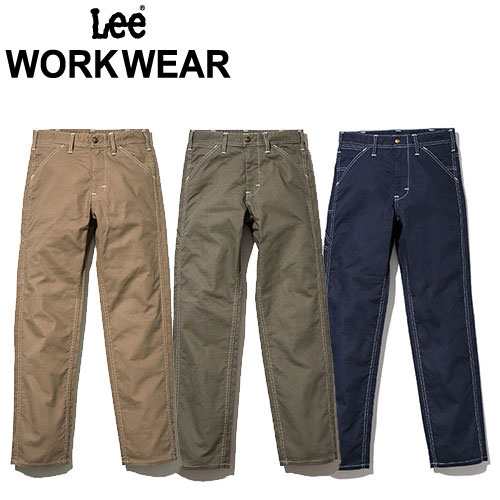 飲食店ユニフォーム メンズ Lee メンズペインターパンツ LWP66003 スラックス ズボン カジュアル 制服 レストラン カフェ サービス業 デニム おしゃれ シンプル スタイリッシュの通販は