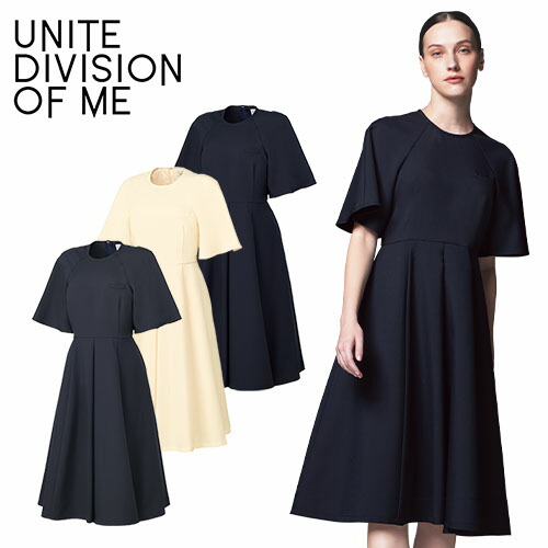 ワンピース 医療用 看護師 ナース ナース服 ナースウェア unite ユナイト チトセ ワンピース DOM-0041 かわいい クリニック エステ サロン おしゃれ かわいい