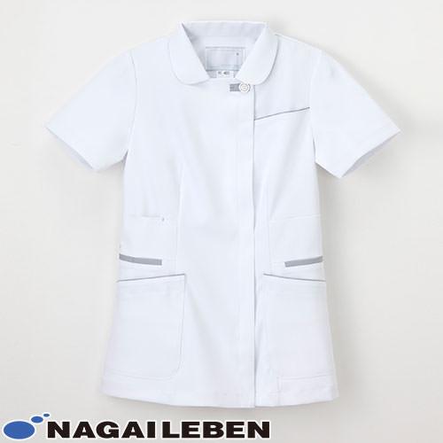 ケーシー 白衣 ジャケット レディース 女性用 ナガイレーベン チュニック FT-4622 医療 制服 ユニフォーム 医者 医師 看護師 ナース 病院 横掛 おしゃれ かわいい 可愛い 動きやすい 6,610円