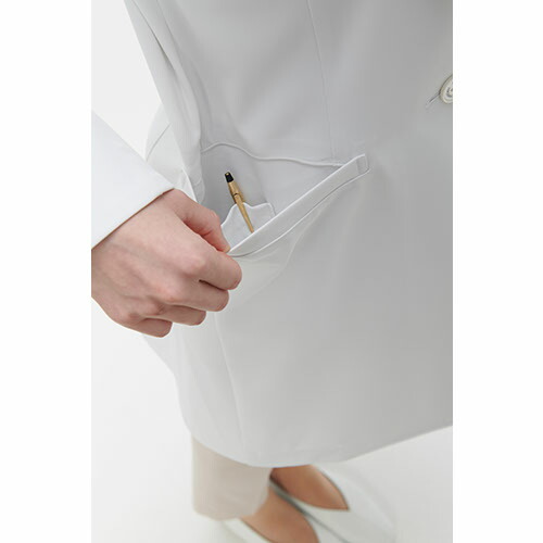 ドクターコート 白衣 レディース 女性用 ナガイレーベン MPレディースドクターコート MPW-3920 医師 薬剤師 医療 制服 ユニフォーム 病院 おしゃれ かわいい プロ仕様