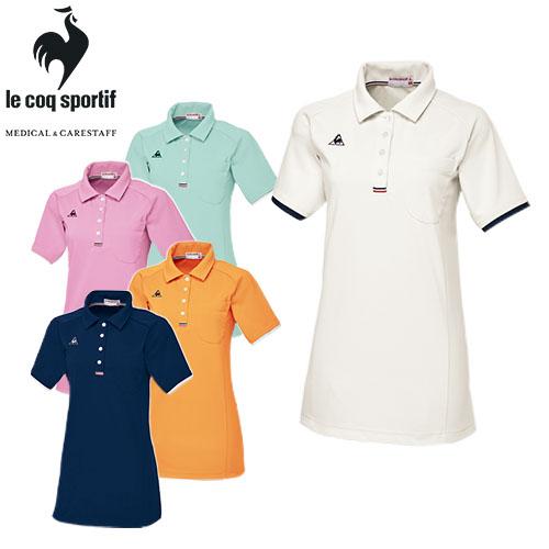 シャツ 介護服 レディース 女性用 ルコックスポルティフ le coq sportif チュニック UZL3042 介護 制服 ユニフォーム 介護士 ヘルパー おしゃれ かわいいの通販は 5,032円