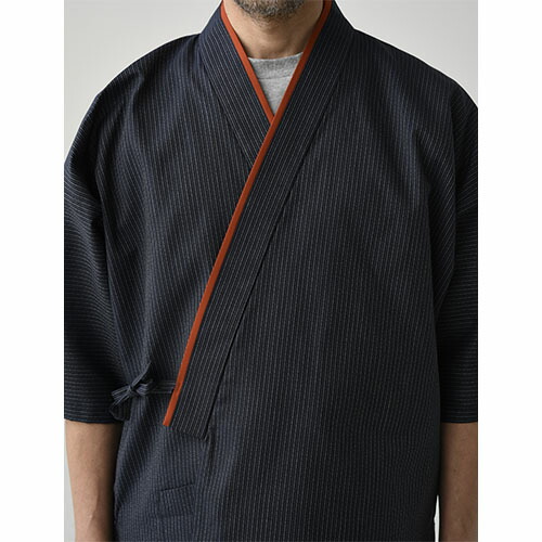 作務衣 和風 甚平 じんべい セブンユニフォーム 作務衣上衣[兼用