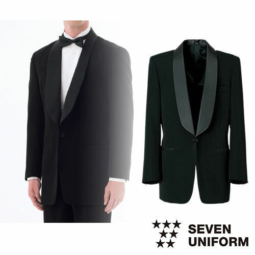タキシード 制服 ユニフォーム セブンユニフォーム 拝絹付タキシード[男] HD4210-9 飲食店 フォーマル ビジネス メンズ ホテル レストラン ブライダル 結婚式 おしゃれ かっこいい