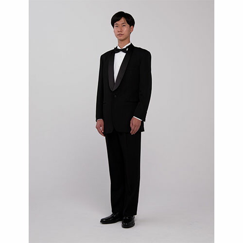 タキシード 制服 ユニフォーム セブンユニフォーム 拝絹付タキシード[男] HD4210-9 飲食店 フォーマル ビジネス メンズ ホテル レストラン ブライダル 結婚式 おしゃれ かっこいい_2