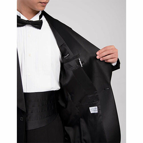 タキシード 制服 ユニフォーム セブンユニフォーム 拝絹付タキシード[男] HD4210-9 飲食店 フォーマル ビジネス メンズ ホテル レストラン ブライダル 結婚式 おしゃれ かっこいい_7