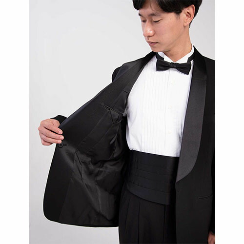 タキシード 制服 ユニフォーム セブンユニフォーム 拝絹付タキシード[男] HD4210-9 飲食店 フォーマル ビジネス メンズ ホテル レストラン ブライダル 結婚式 おしゃれ かっこいい_8