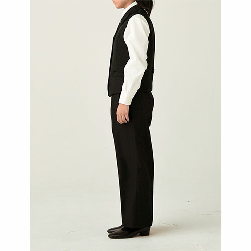 ベスト 制服 ユニフォーム セブンユニフォーム ベスト[女] CJ4313-9 飲食店 レストラン カフェ バー ラウンジ レディース ホテル ブライダル ソムリエ おしゃれ かっこいい_3