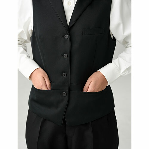 ベスト 制服 ユニフォーム セブンユニフォーム ベスト[女] CJ4313-9 飲食店 レストラン カフェ バー ラウンジ レディース ホテル ブライダル ソムリエ おしゃれ かっこいい_8