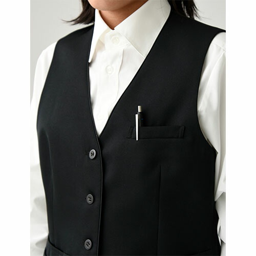 ベスト 制服 ユニフォーム セブンユニフォーム ベスト[女] CJ4315-9 飲食店 レストラン カフェ バー レディース バーテンダー ホテル おしゃれ かっこいい_5