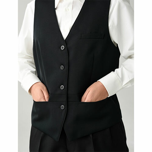 ベスト 制服 ユニフォーム セブンユニフォーム ベスト[女] CJ4315-9 飲食店 レストラン カフェ バー レディース バーテンダー ホテル おしゃれ かっこいい_6