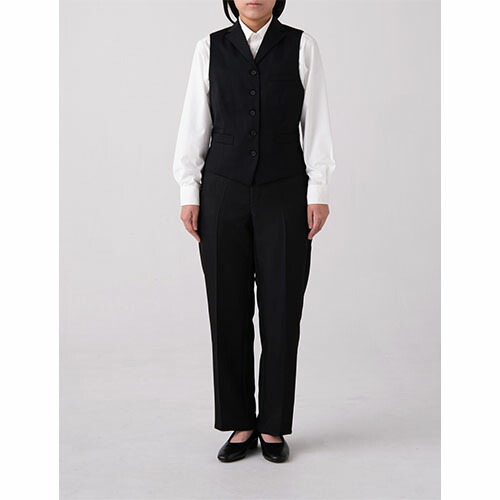 ベスト 制服 ユニフォーム セブンユニフォーム ベスト[女] CJ4320-9 飲食店 レストラン カフェ バー ラウンジ レディース ホテル ブライダル ソムリエ おしゃれ かっこいい_2