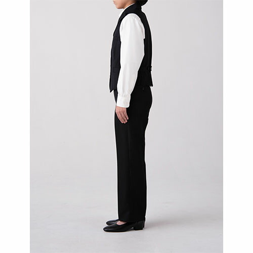 ベスト 制服 ユニフォーム セブンユニフォーム ベスト[女] CJ4320-9 飲食店 レストラン カフェ バー ラウンジ レディース ホテル ブライダル ソムリエ おしゃれ かっこいい_3