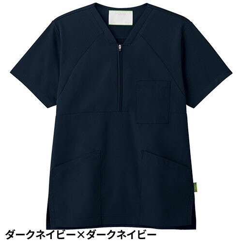 スクラブ 白衣 メンズ レディース 男女兼用 ユニセックス FOLK フォーク ジップアップスクラブスクラブ 7092SC-7、7092SC-16、7092SC-17 医療 制服 ユニフォーム 医者 医師 看護師 ナース 病院 おしゃれ かわいい 可愛い の通販は