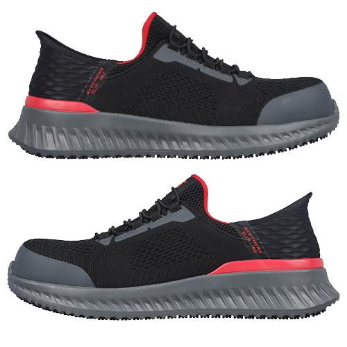 スケッチャーズ 安全靴 ティリード フレッチャー TILIDO-FLETCHIT 新商品 作業靴 スリップインズ メンズ レディース かっこいい おしゃれ 耐滑 スニーカー ローカット 25.0~29.0cm