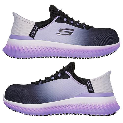 スケッチャーズ 安全靴 ティリード オンブレイ TILIDO OMBRAY 新商品 作業靴 スリップインズ レディース かっこいい おしゃれ 耐滑 スニーカー ローカット 22.5~25.0cm