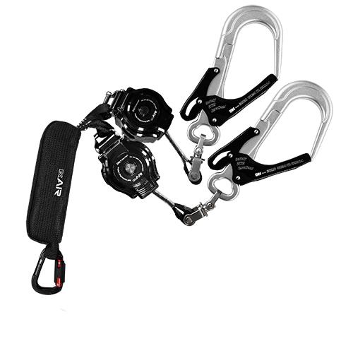 墜落制止用器具 DH PROTECTION ExAir軽量ロック巻取式ランヤード 130kg