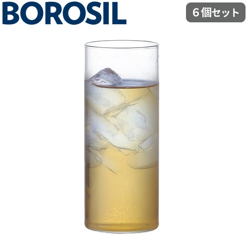 タンブラーグラス BOROSIL VISIONGLASS CL 6個セット GT401BG
