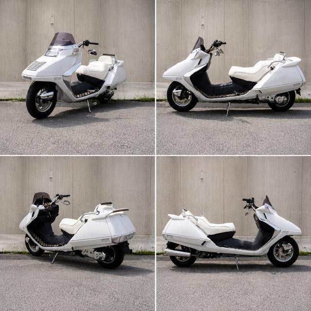 ホンダ フュージョン MF02 アッパーカウル 外装 ホワイト 塗装済み 11