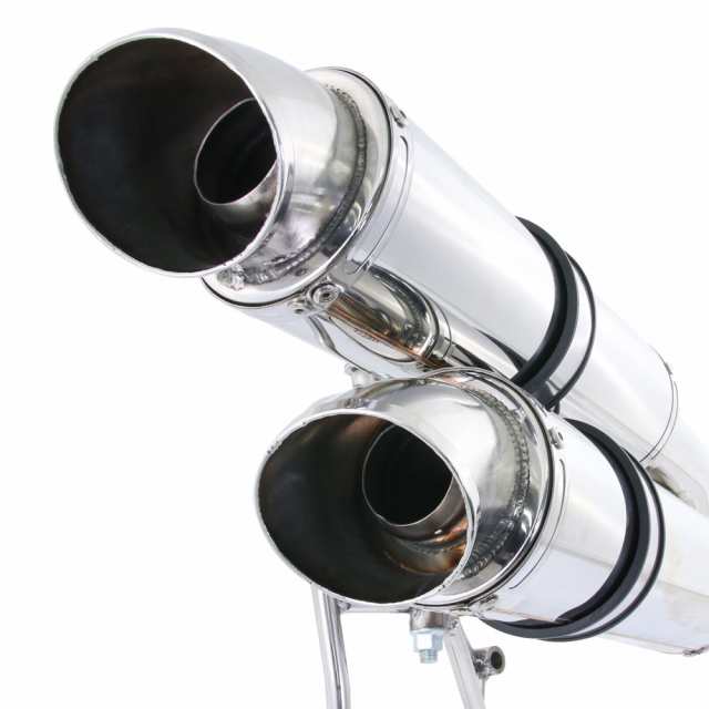 マジェスティ250 SG03J ツインマフラー ステンレス フルエキ 2本出し