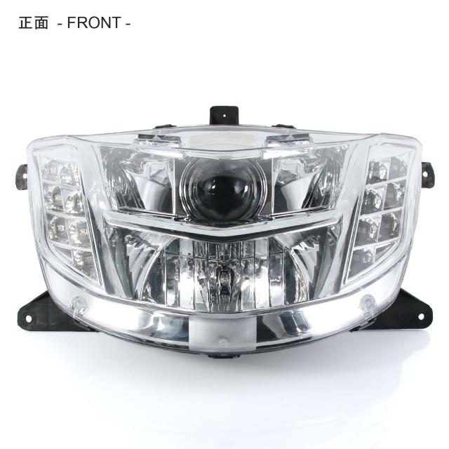 ヤマハ マグザム SG17J SG21J プロジェクター ヘッドライト ブルー LED