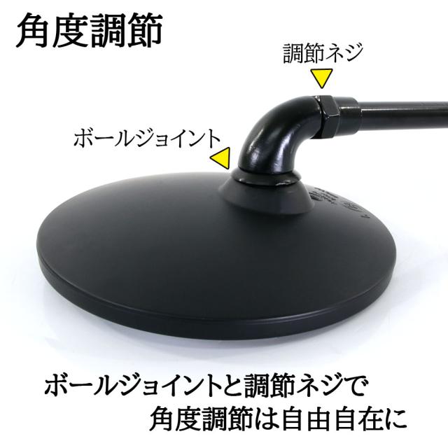 T 数量限定】エッジ 新保安基準適合 ロー 広角 耐振 ブラック 10mm