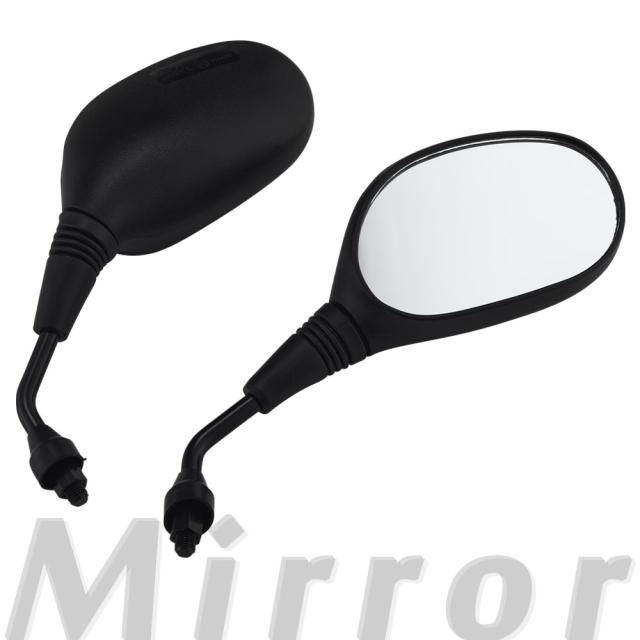 バイクミラー シルバー 金属製 角度調整可能 バイクミラー シルバー 金属製 角度調整可能 バイクミラー 丸型 左右