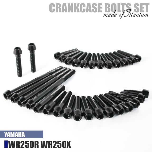 チタンボルト ヤマハ WR250R WR250X専用 3D7 クランクケース エンジン