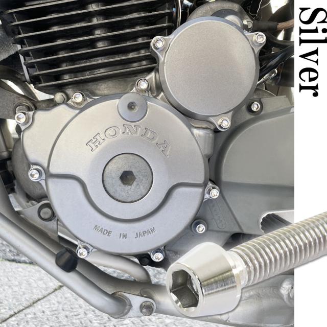 チタンボルト ヤマハ WR250R WR250X専用 3D7 クランクケース エンジンカバー ボルト セット 31本 焼き色 軽量化 カスタム ネジ レストア_3