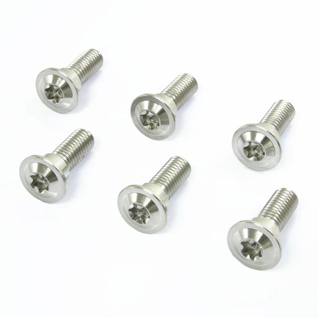 チタンボルト ホンダ CB1300SF SC54後期 2014-専用 ブレーキディスクボルト 前後セット フロント リア 16本セット M6×17 P1.00 M8×24 P1.25 シルバー カスタム