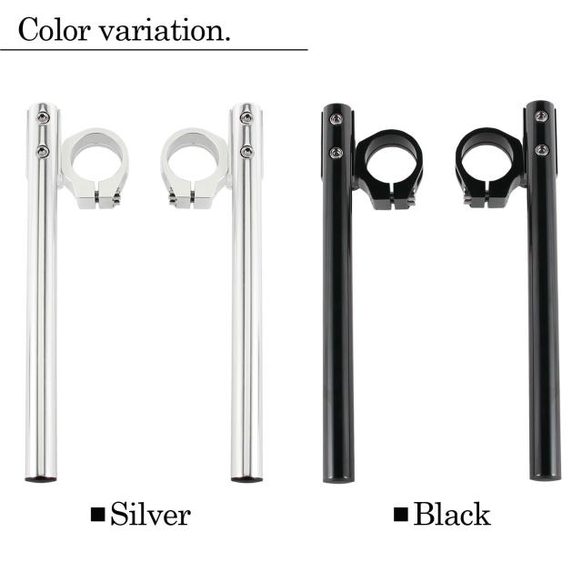 汎用 セパレートハンドル 50mm 50パイ セパハン キット シルバー 銀