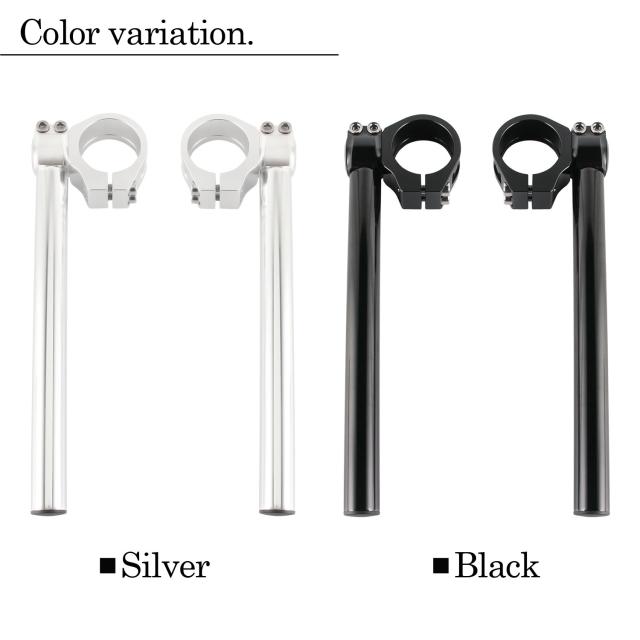 アルミ削り出し セパレート ハンドル キット フォーク径33mm 31mm 30mm 26mmに対応 角度調整可能 セパハン オレンジ S-318O アルミ削り出し セパレート ハンドル キット フォーク径33mm 31mm 30mm