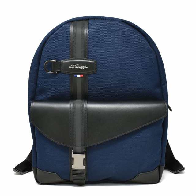 [即日発送]エステーデュポン レディース&メンズ バックパック リュックサック/S.T.Dupont DEFI MILLENNIUM ROUND BACKPACK デフィ ミレニアム ラウンド バックパック ロゴ レザー 無地 バックパック リュックサック ネイビーブルー 送料無料/込 ホワイトデーの通販は