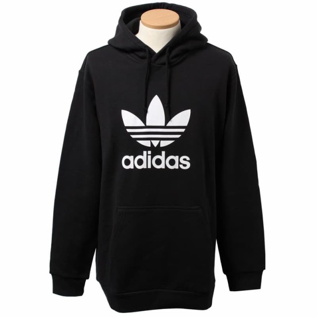 アディダス メンズ パーカーLサイズ/adidas 長袖 プルオーバー ロゴ