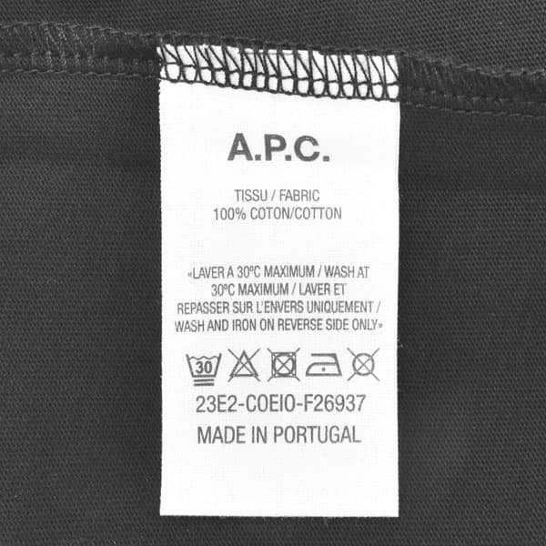 アーペーセー レディース Tシャツ カットソーSサイズ/APC T-SHIRT JADE