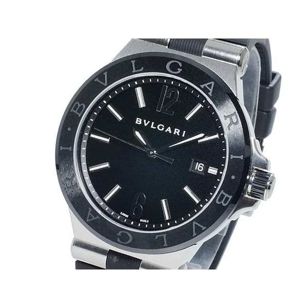 ブルガリ メンズ 腕時計/BVLGARI 自動巻き 腕時計 ブラック 送料無料