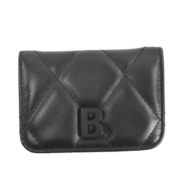 バレンシアガ レディース 三つ折り財布 Balenciaga Touch Mini Wallet レザー ロゴ ステッチ柄 三つ折り財布 ブラック 送料無料 込 誕生の通販はau Pay マーケット ブランドショップvolume8