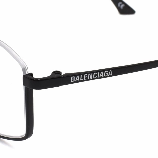 バレンシアガ メンズ&レディース メガネフレーム 眼鏡フレーム 伊達メガネ/BALENCIAGA アンダーリム型 スクエア メタルフレーム  メガネフ｜au PAY マーケット