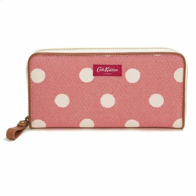 キャスキッドソン レディース 長財布 ロングウォレット Cathkidston ラウンドファスナー 水玉柄 ドット柄 長財布 ロングウォレット ピンの通販はau Pay マーケット ブランドショップvolume8