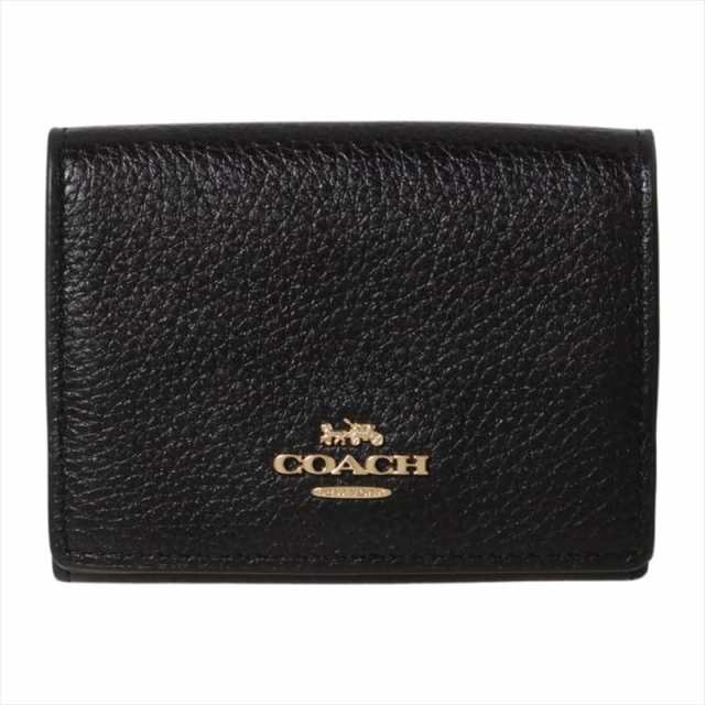 コーチ レディース 三つ折り財布 ミニ財布/COACH レザー