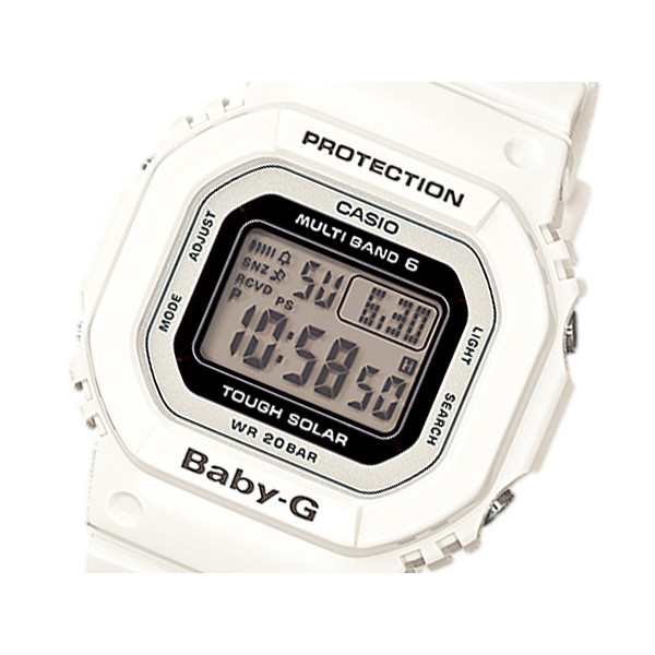 カシオ レディース 腕時計 Casio Baby G ベビーg 電波 ソーラー デジタル 腕時計 ホワイト 送料無料 込 ホワイトデーの通販はau Pay マーケット ブランドショップvolume8