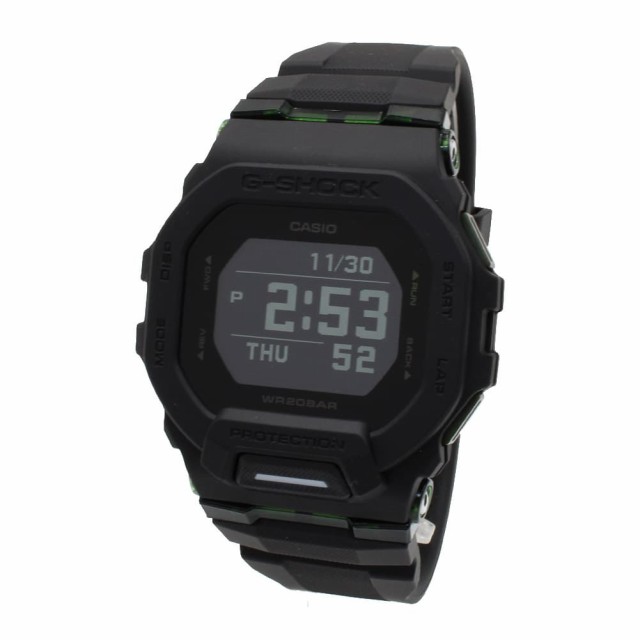 [即日発送]カシオ メンズ 腕時計/CASIO G-SHOCK ジースクワッド クオーツ デジタル オクタゴン 腕時計 ブラック液晶/ブラック 送料無料/