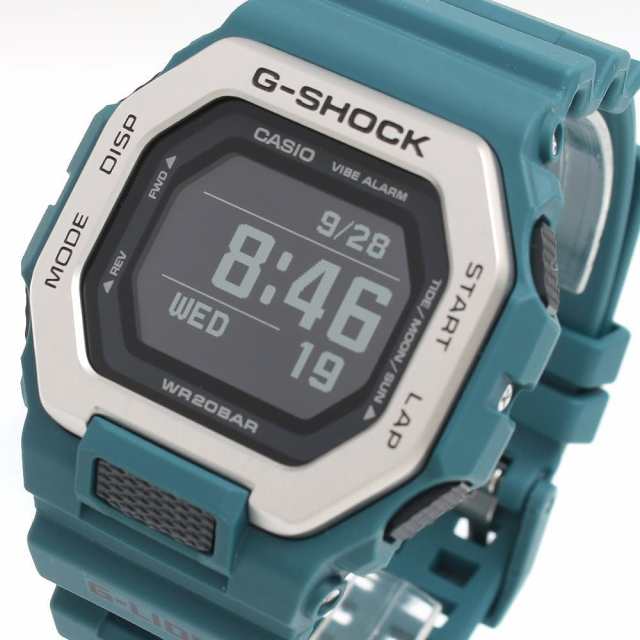 カシオ メンズ&レディース 腕時計/CASIO G-SHOCK デジタル クオーツ スクエア 腕時計 ブラック グリーン 送料無料/込 誕生日プレゼント