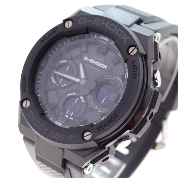 [即日発送]カシオ メンズ&レディース 腕時計/CASIO G-SHOCK ジーショック Gショック　GSHOCK アナデジ 丸型 アナログ 腕時計 ブラック 送料無料/込 誕生日プレゼント