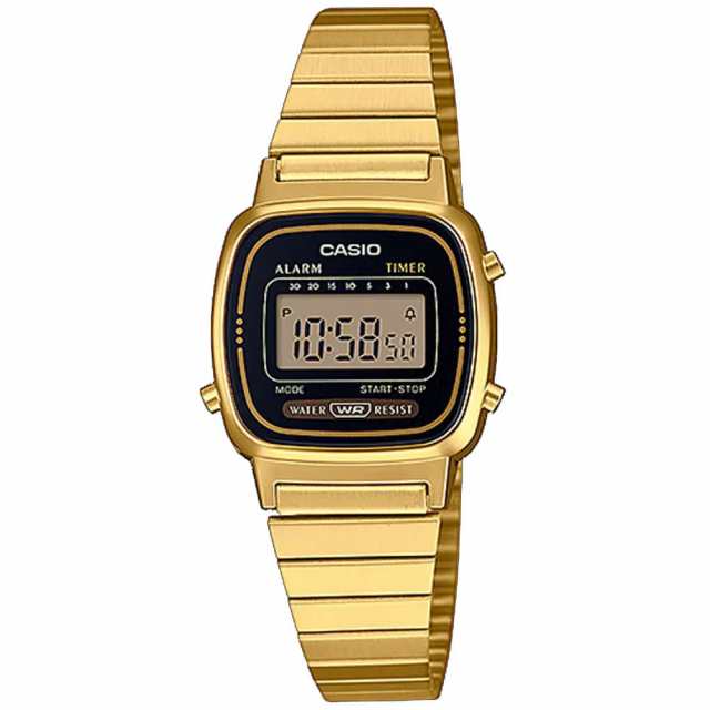 カシオ レディース 腕時計 Casio デジタル 腕時計 ブラック ゴールド 送料無料 込 卒業祝入学祝プレゼントの通販はau Pay マーケット ブランドショップvolume8