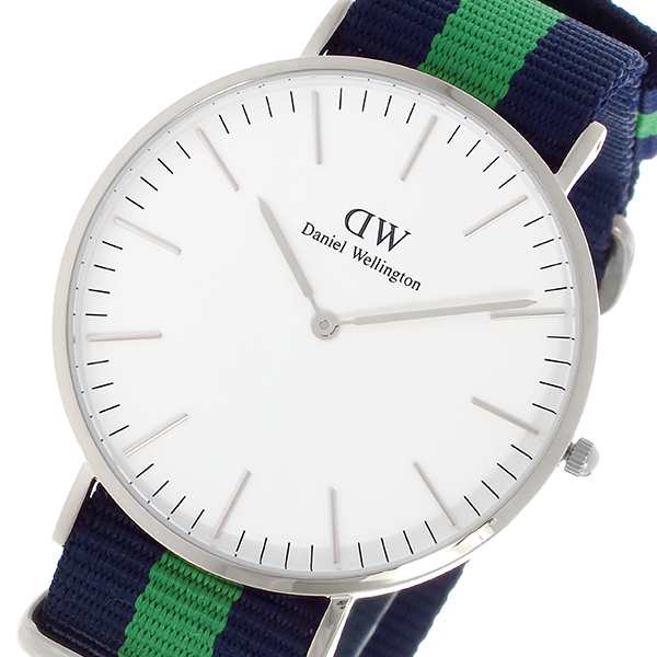 ダニエルウェリントン メンズ 腕時計 Danielwellington ワーウィック シルバー 40mm 腕時計 オフホワイト シルバー ネイビー グリーン 送の通販はau Pay マーケット ブランドショップvolume8