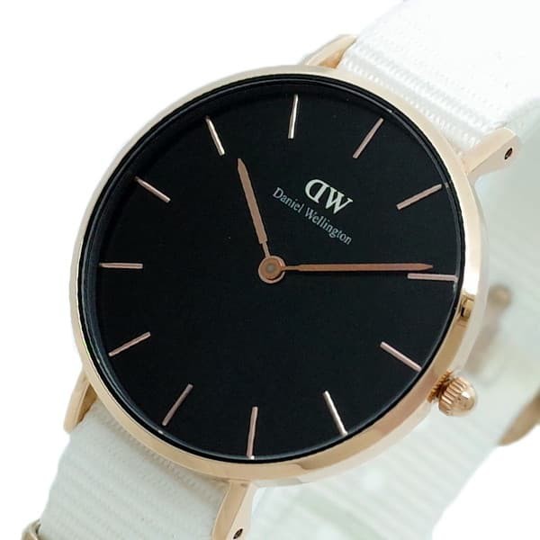 [即日発送]ダニエルウェリントン レディース 腕時計/Daniel Wellington CLASSIC PETITE 腕時計 ブラック ホワイト 送料無料/込 誕生日プ