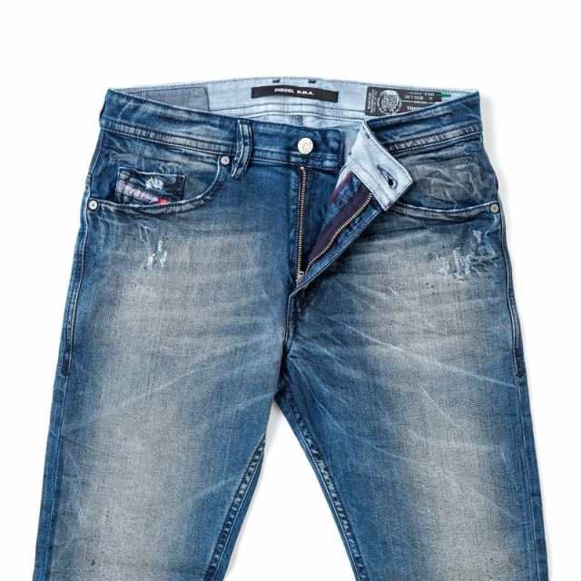 ディーゼル メンズ ジーンズ デニムパンツMサイズ相当/DIESEL スキニーフィット ジップフライ スリムフィット ジーンズ デニムパンツ 送｜au  PAY マーケット