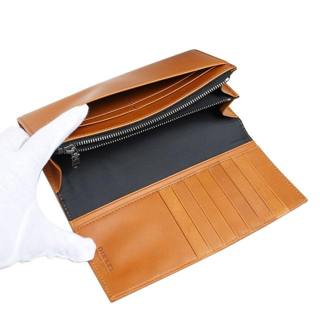 DIESEL BLACK GOLD プリンスタッズ L字ファスナー財布