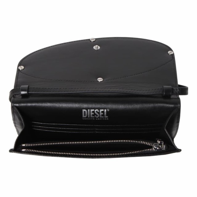 ［極美品］DIESEL 1DR ショルダーウォレット　長財布　レザー